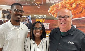 Golden Chick Celebrates Duos’ Journey From Employee to Franchisee