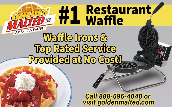 Golden Malted - Providing Industry Leading Waffle Irons at No Cost