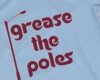 Grease the poles - bar stool sports shirt