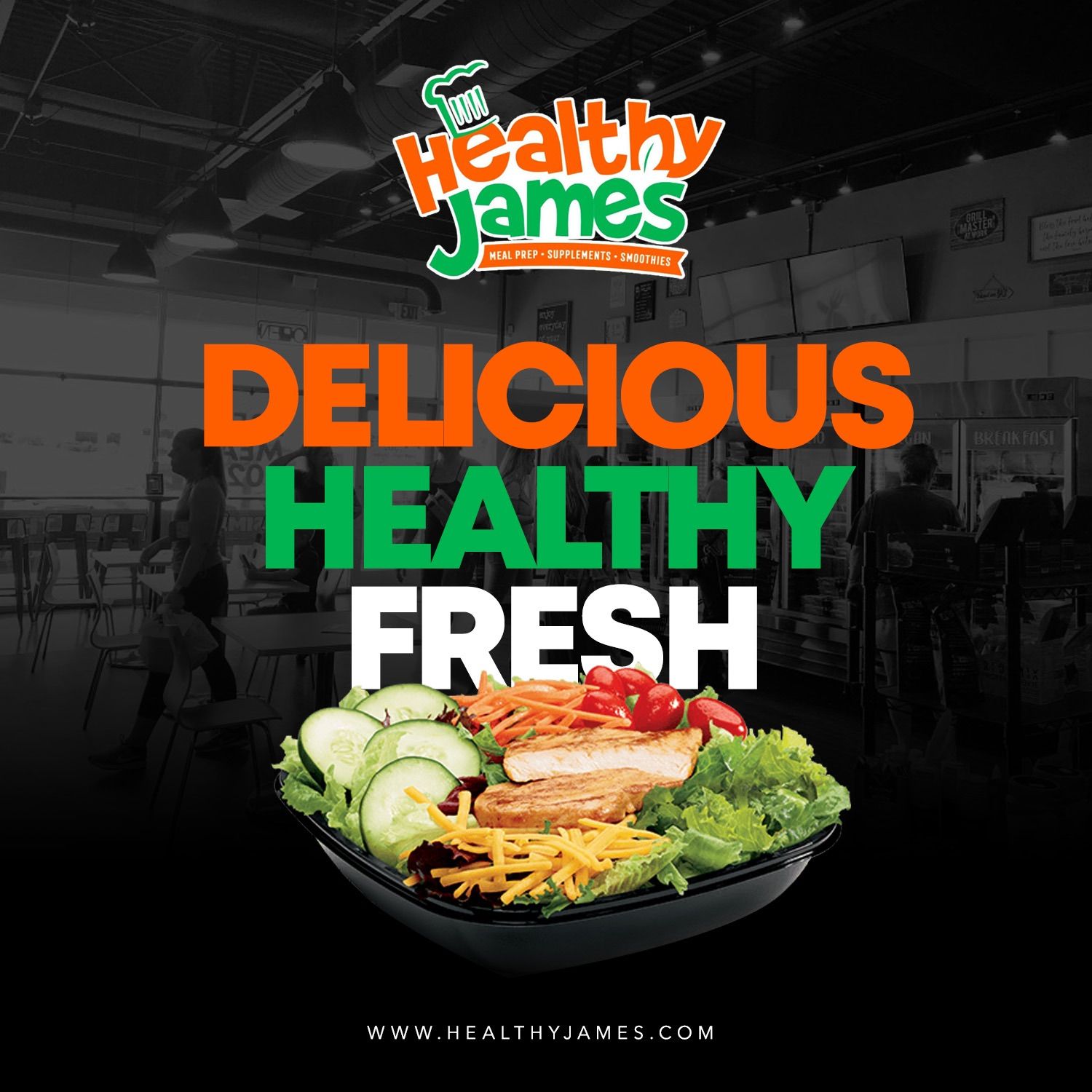 Healthy James Enters Arkansas, Indiana, North Carolina and Tennessee