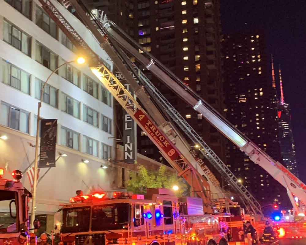 FDNY units responded and operated at 2-alarm fire at 515 West 42nd Street in Manhattan. The fire is now under control and is under investigation by FDNY Fire Marshals.