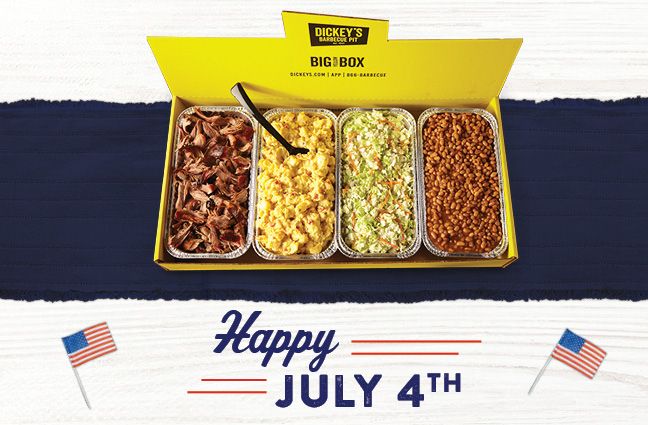 Host a Smokin' Fourth of July Celebration with Dickey's Legit. Texas. Barbecue.