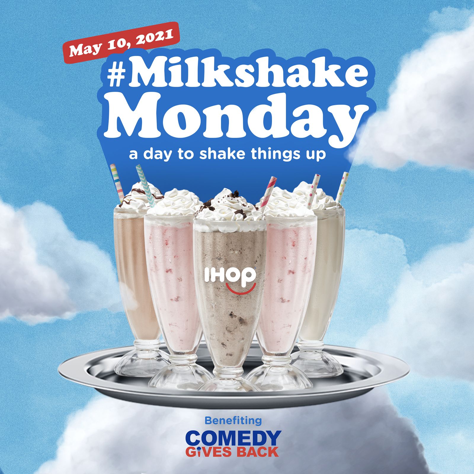 IHOP Celebrates "Milkshake Monday" Nationwide With $50,000 Charitable Donation on Monday, May 10, 2021