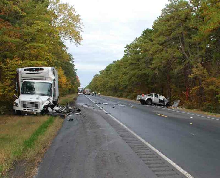 Toms river woman killed in crash with box truck in manchester