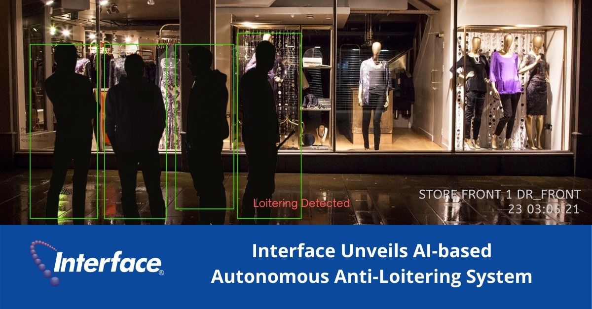 Interface Unveils AI-based Autonomous Anti-Loitering System