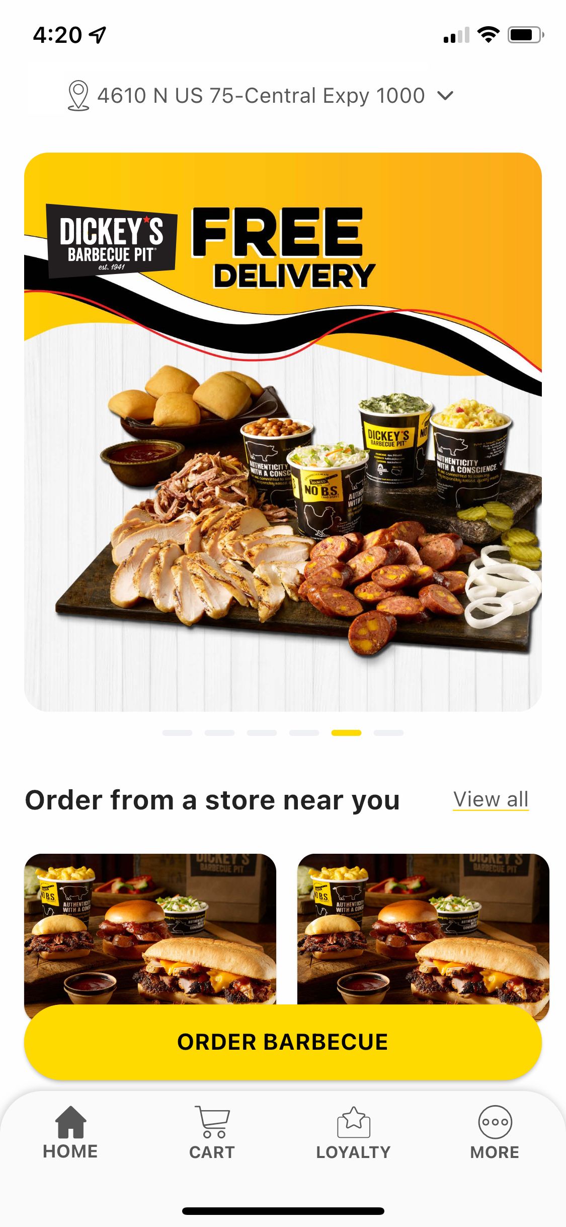 Introducing New Loyalty Program Features with Dickey's Enhanced Mobile App