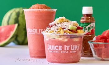 Juice It Up! is “Crazy” for Summer with Launch of New Sandía Loca Smoothie & Bowl