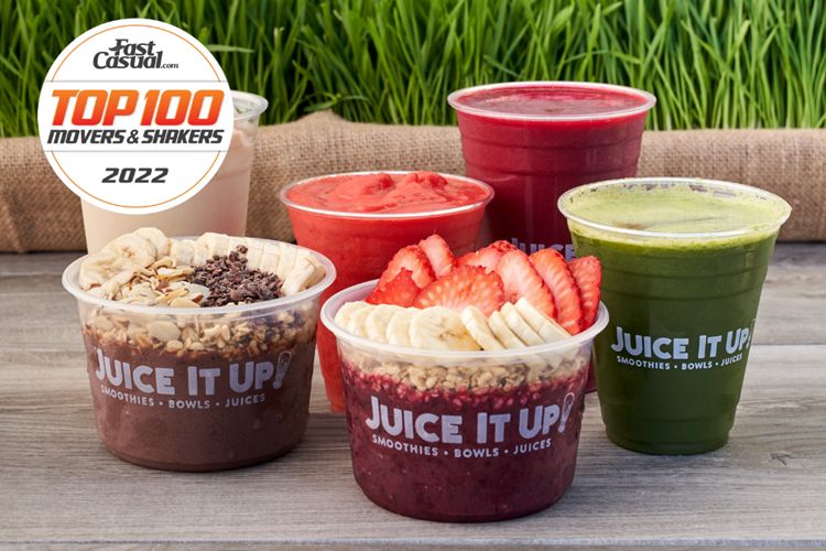 Juice It Up! Named One of the Nation's Leading 20 Brands On Fast Casual's Top 100 Movers & Shakers List