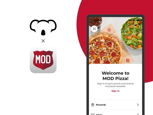 Koala Launches New Integrated iOS App for MOD Pizza