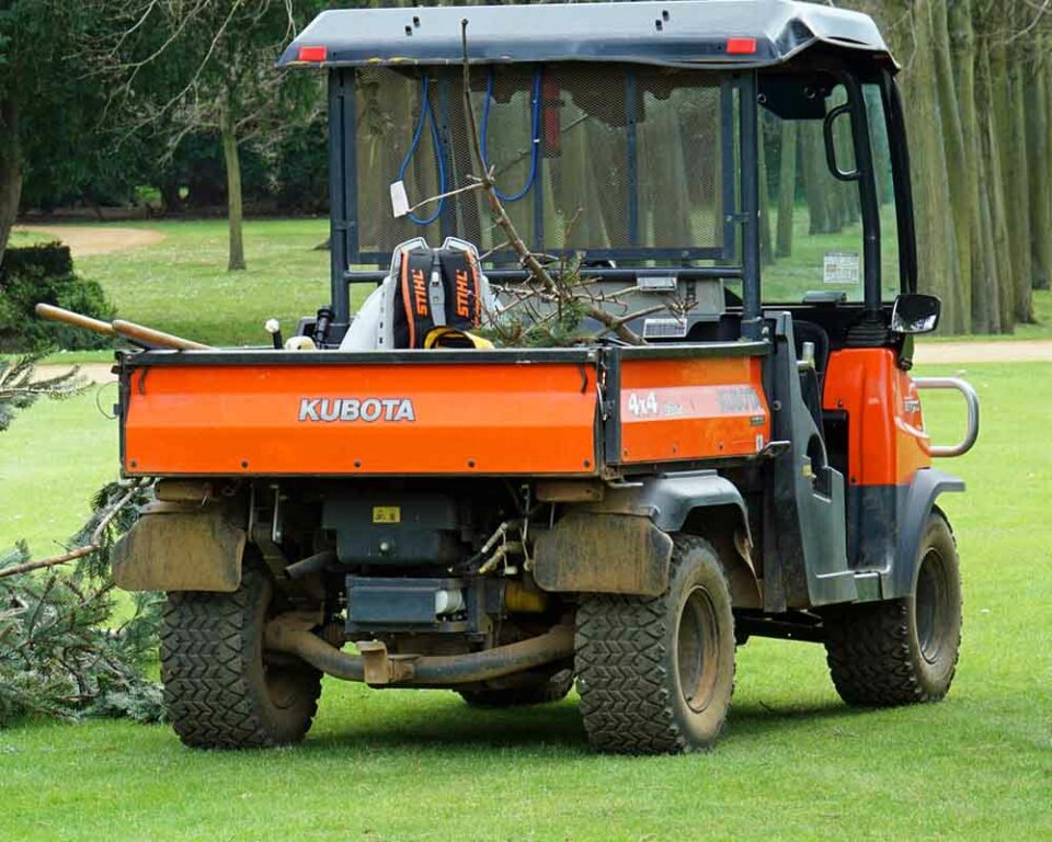 Groundskeeper carjacked while driving Kubota through nursing home