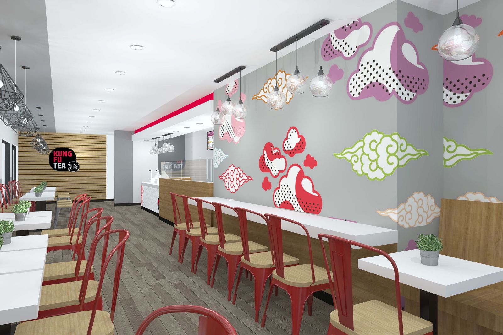 Kung Fu Tea Franchise Opens Up a New Location in National City with the Help of Mindful Design Consulting