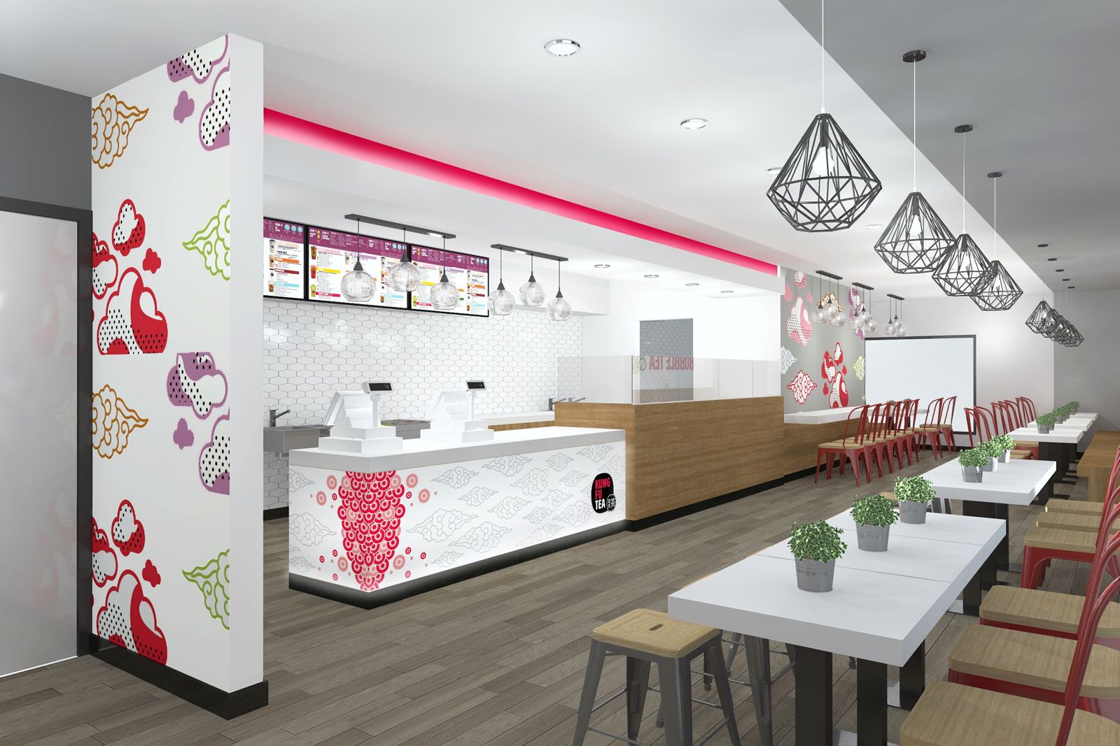 Kung Fu Tea Franchise Opens Up a New Location in National City with the Help of Mindful Design Consulting