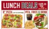 Ledo pizza debuts new summer lunch deals