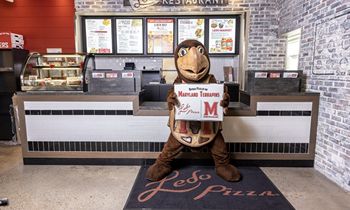 Ledo Pizza Helps Send University of Maryland Mascot to the National Championship