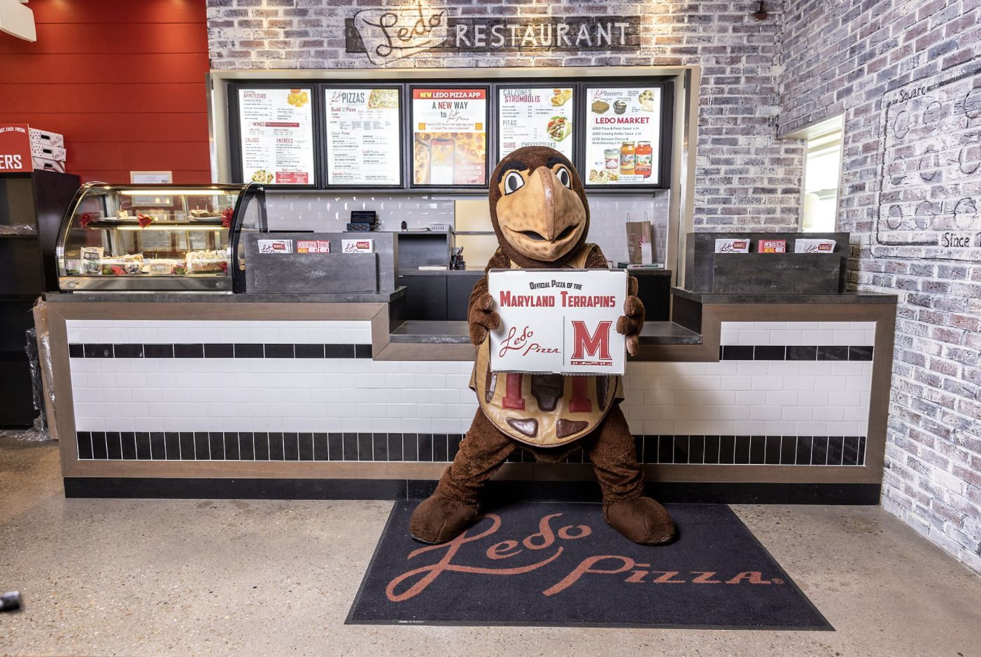 Ledo Pizza Helps Send University of Maryland Mascot to the National Championship
