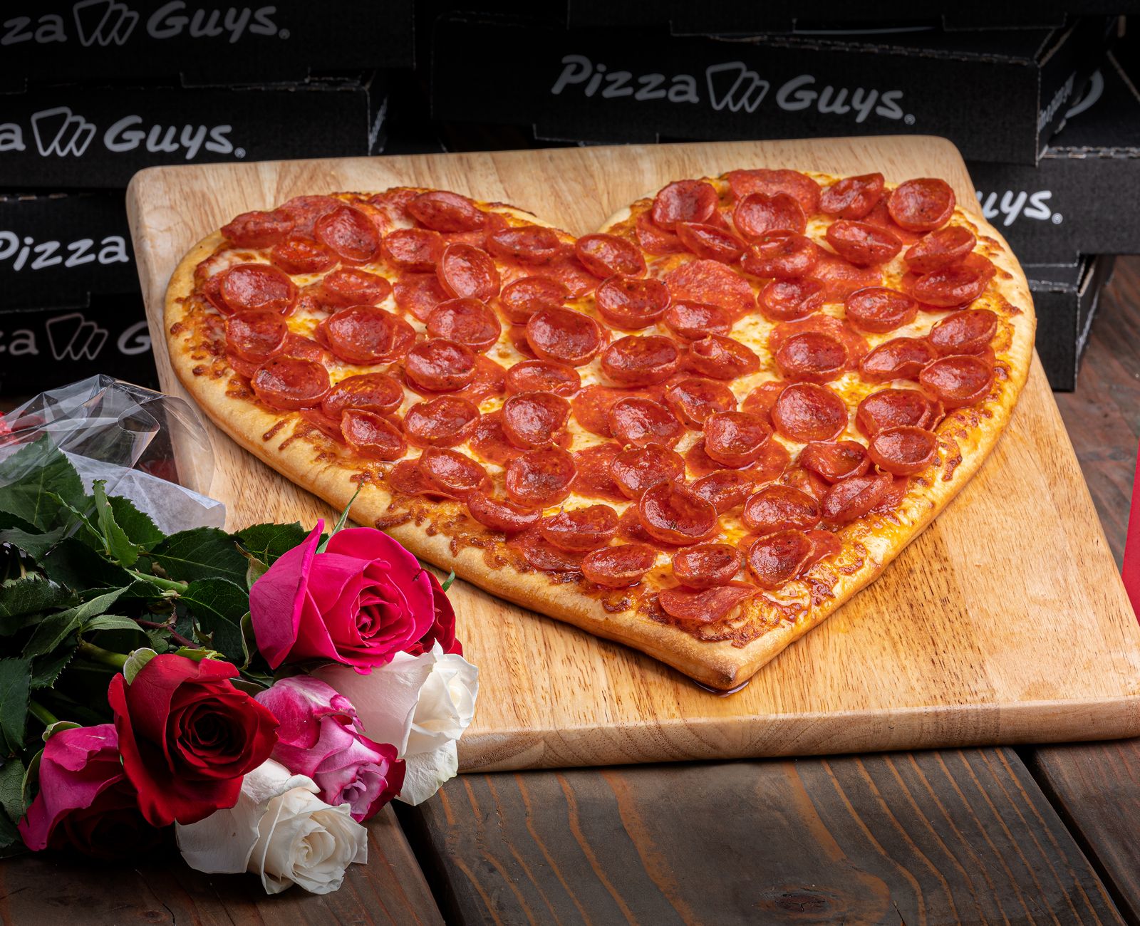 Love is in the Air: Heart-Shaped Pizza is Back at Pizza Guys