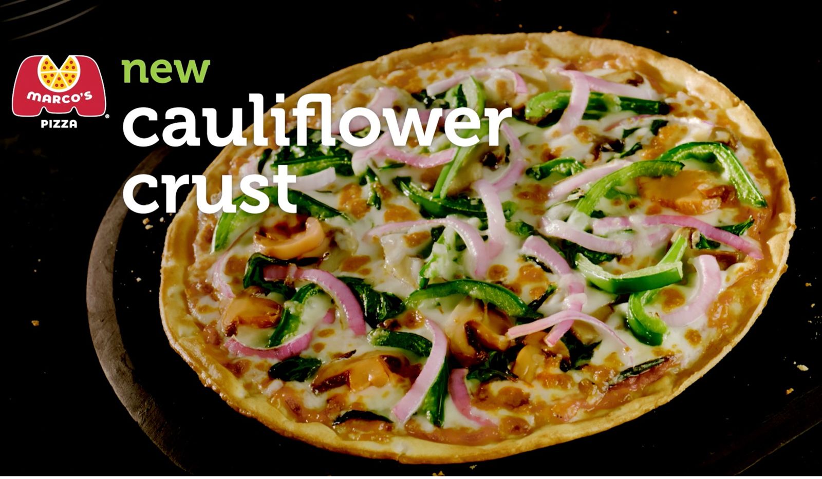 Marco's Pizza Introduces Tasty NEW Gluten-Friendly Cauliflower Crust, Available Nationwide