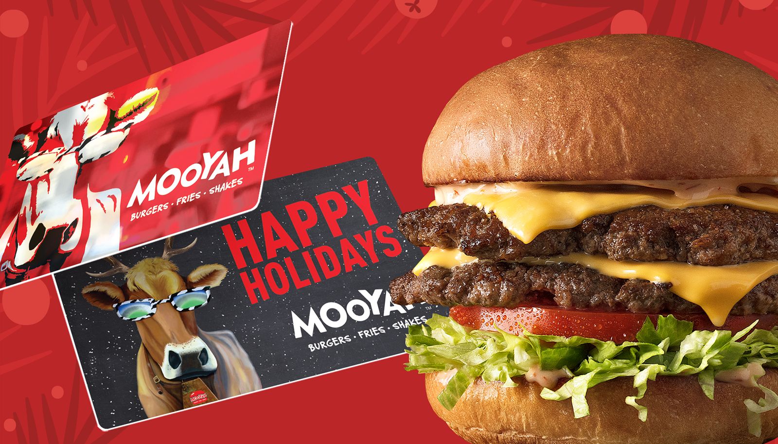 MOOYAH Burgers, Fries & Shakes Adds Holiday Cheer to Its Menu With 2 Seasonal, Limited-Time Shake Offerings and Gift Card Promotion