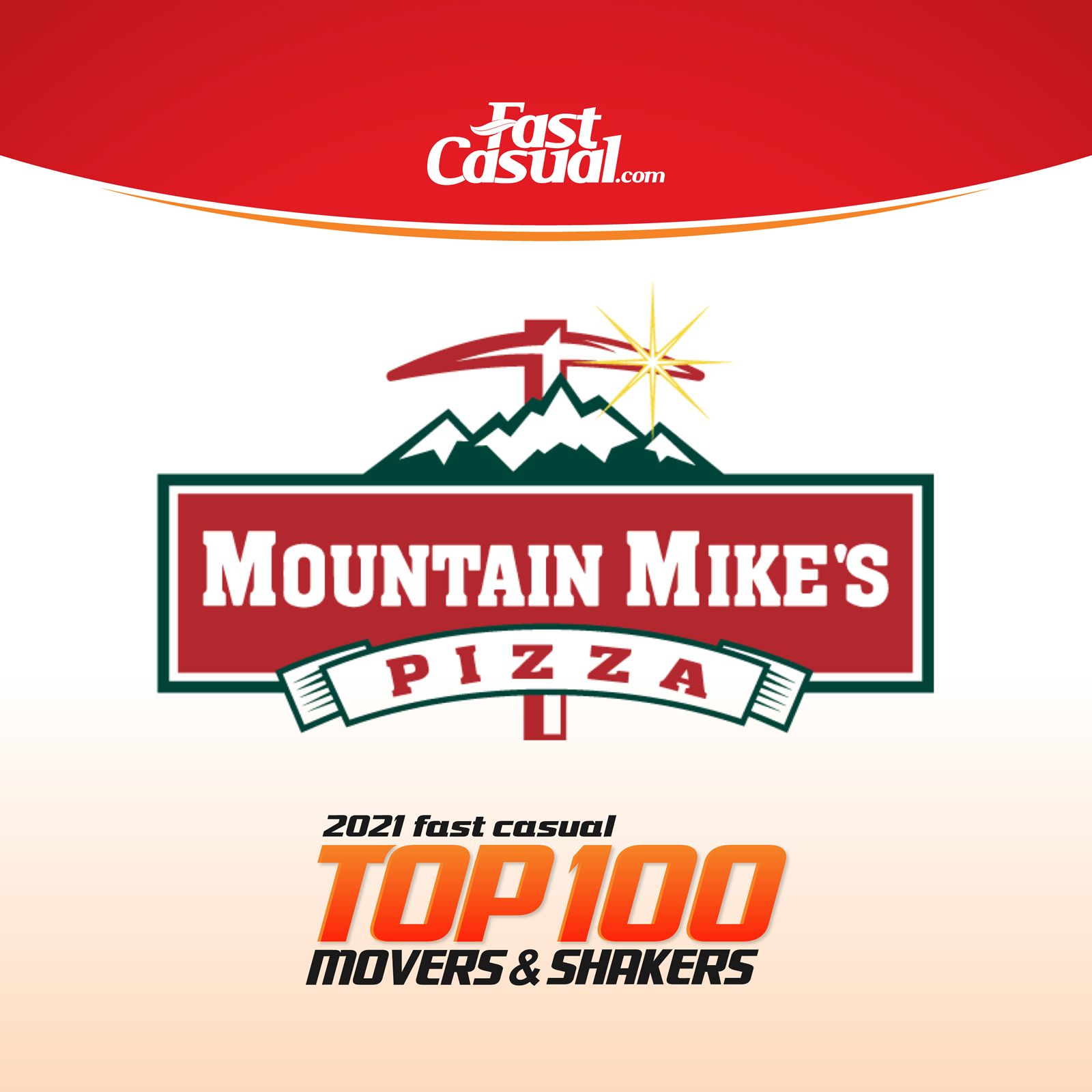 Mountain Mike's Pizza Debuts at #19 in Fast Casual's Top 100 Movers & Shakers