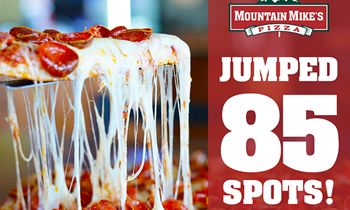 Mountain Mike’s Pizza Jumps 85 Spots in Entrepreneur’s Franchise 500 Ranking