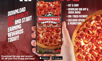 Mountain Mike’s Pizza Launches New Loyalty Program & Updated Mobile App