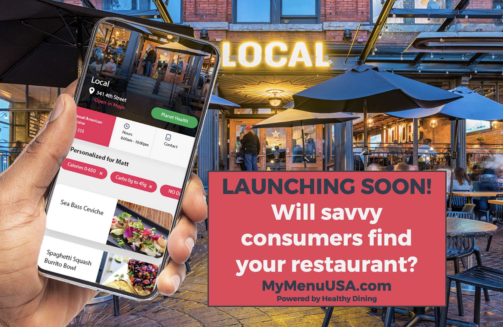 MyMenu Concierge: Good for Your Restaurant, Good for Guests, Good for the Planet