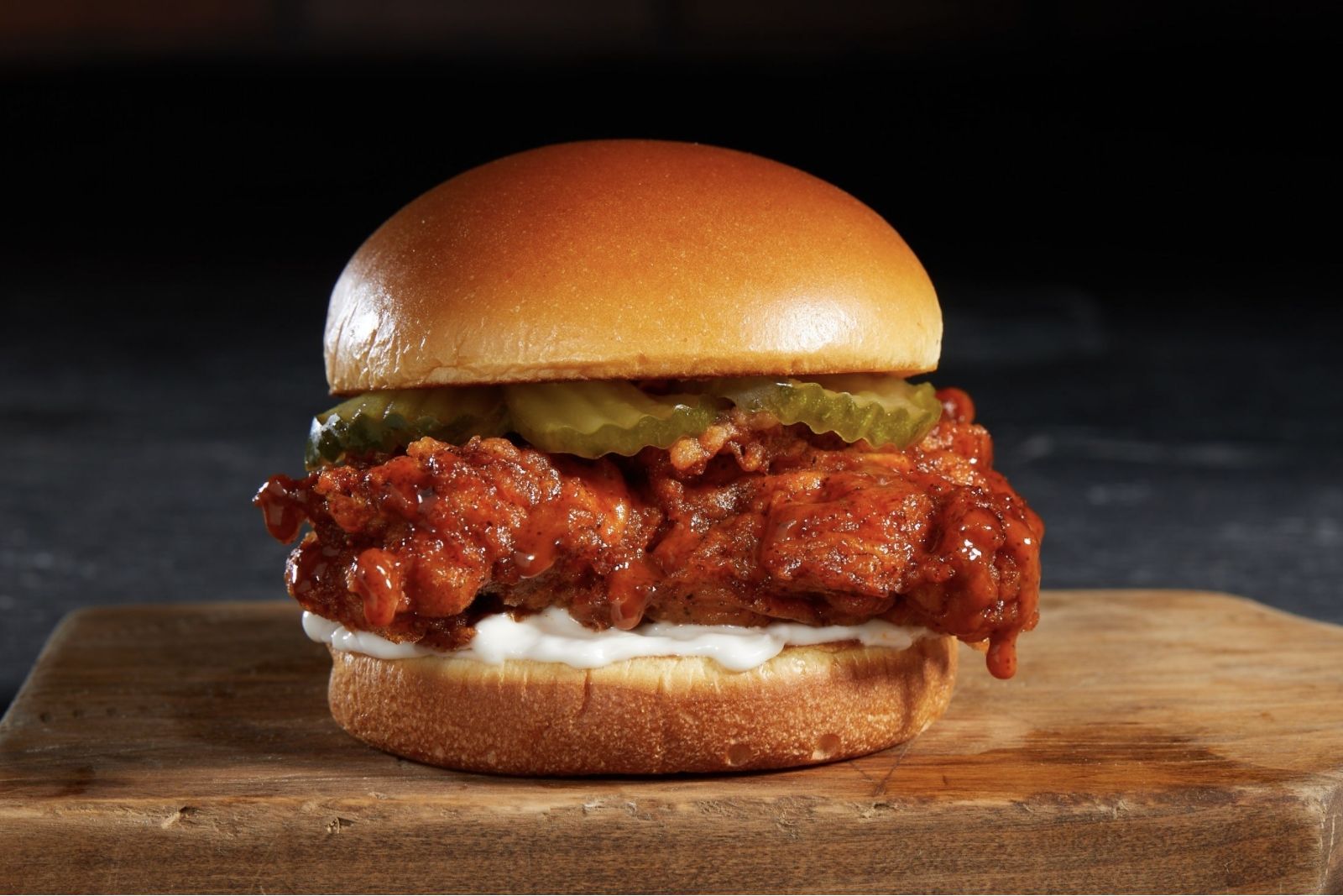 Nathan's Famous Nashville Hot Chicken Sandwich Nathan's Famous Adds to Hand-Dipped Chicken Sandwich Menu, New Additions Feature Boneless, Skinless Chicken Thighs