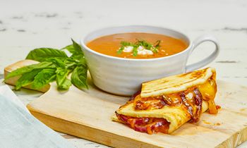 New Cheesy Chutney Melt Compliments Robust Soup Favorite At Taziki’s