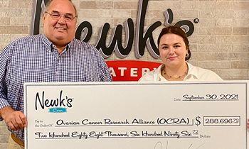 Newk’s Eatery Donates More Than $288,000 to Ovarian Cancer Research Alliance