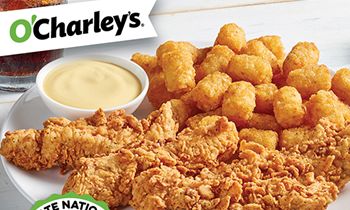 O’Charley’s Announces $10 Chicken Tender Meal in Celebration of National Chicken Tender Day on July 27