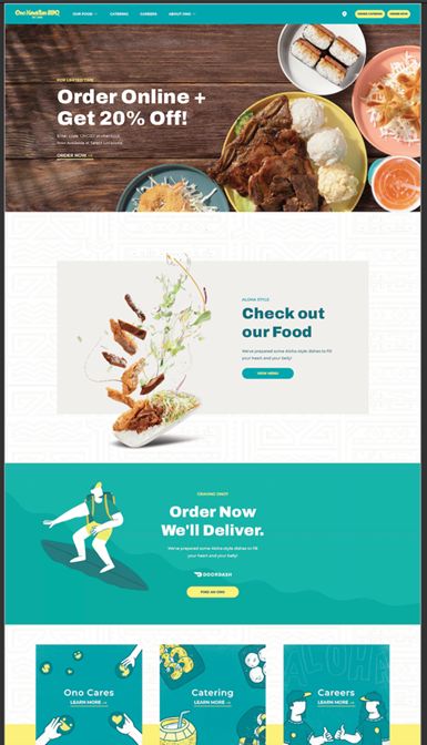 Ono Hawaiian BBQ Launches New Website Offering Upgraded Experience