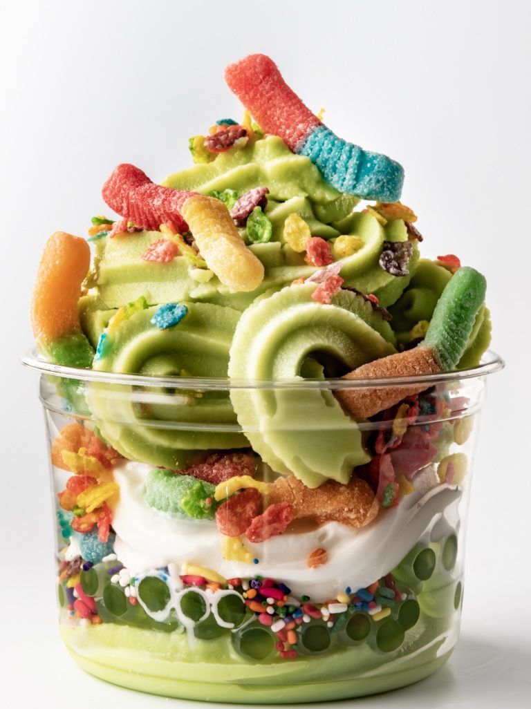 Orange Leaf Invites You to Play with Your Food