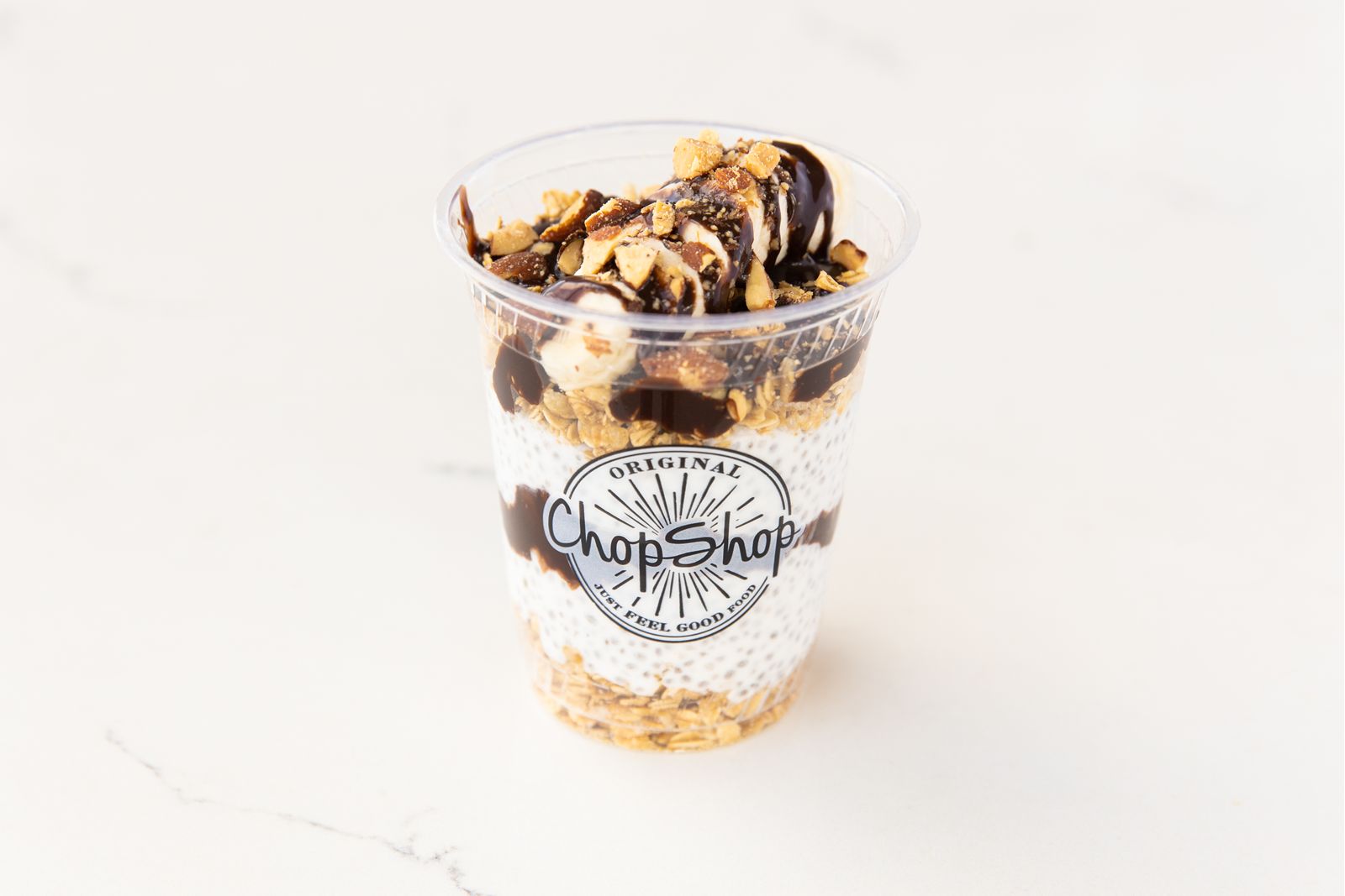 Original ChopShop Nanner Crunch Chia Pudding Original ChopShop is Your New Feel Good Breakfast Destination