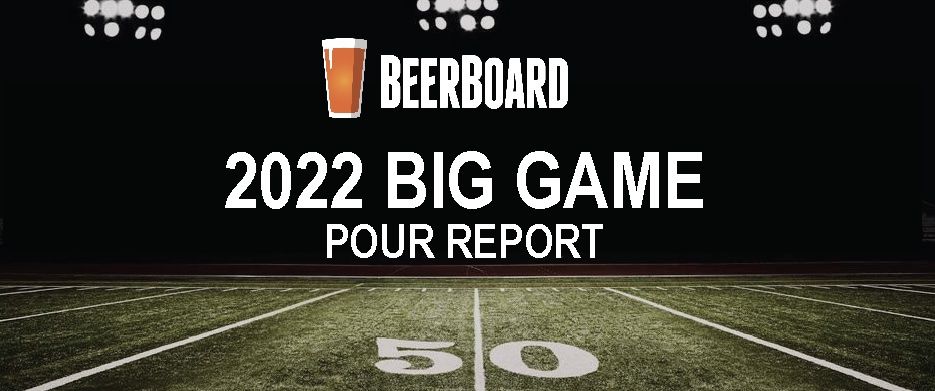 Outpour of Celebratory Drinks in Los Angeles Headline BeerBoard's 2022 Big Game Pour Report