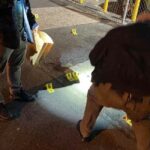 Shooting on 1st Avenue in Paterson. Photo provided to the media by Paterson Police.