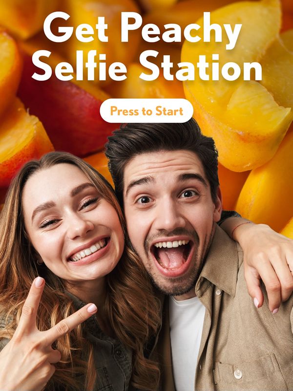 Peach Cobbler Factory Introduces Social Media "Get Peachy" Selfie Stations