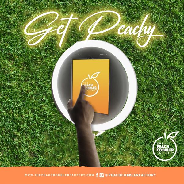 Peach Cobbler Factory Introduces Social Media "Get Peachy" Selfie Stations