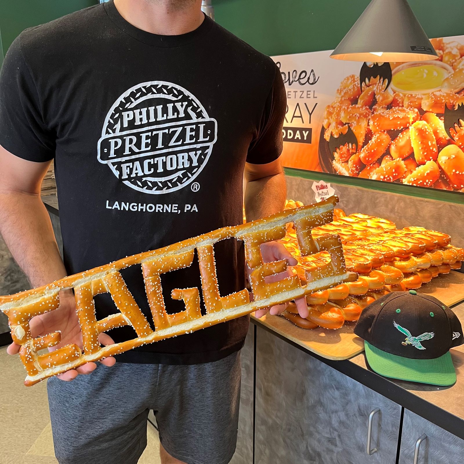Philly Pretzel Factory Announces Partnership with Philadelphia Eagles