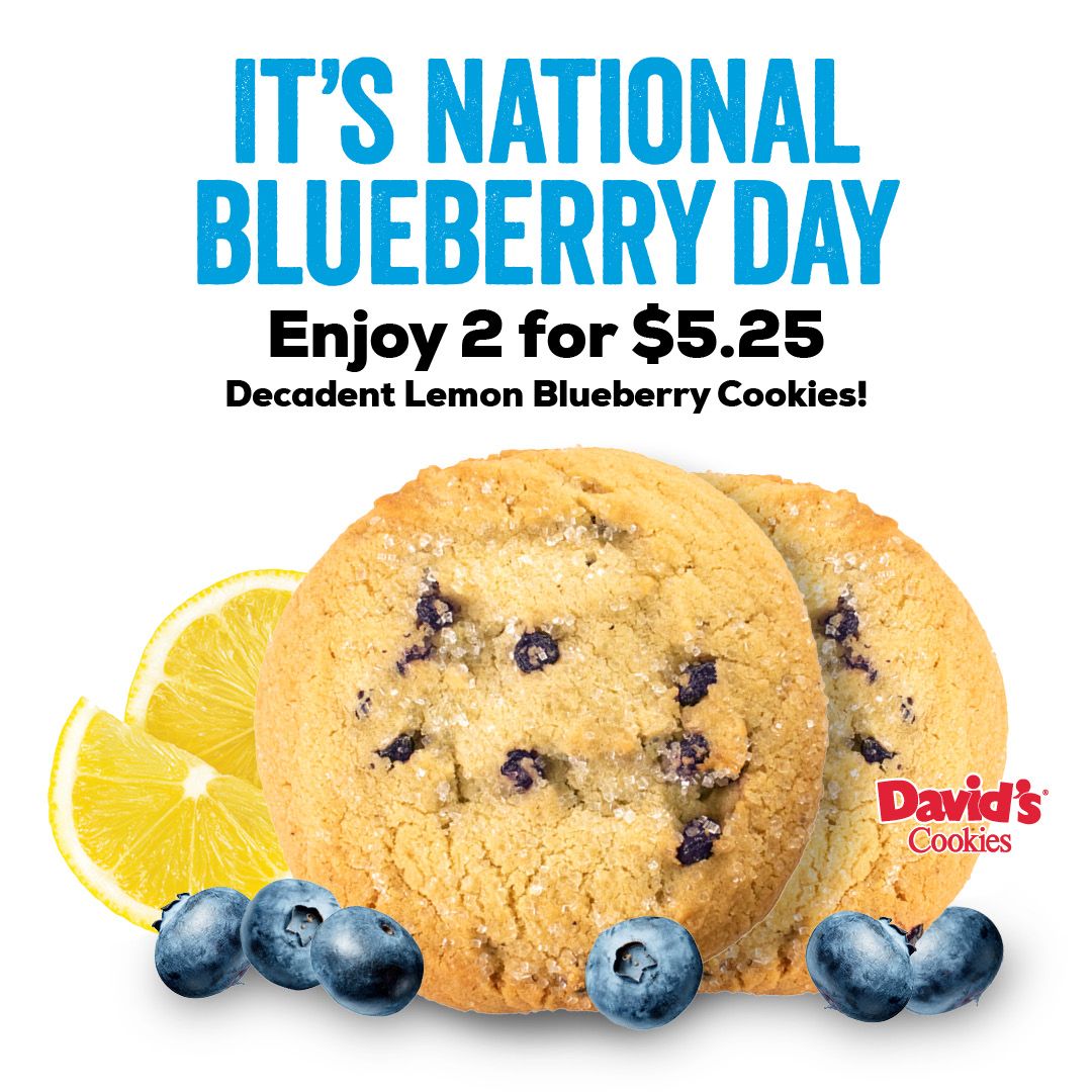 Pieology Celebrates National Blueberry Day with Decadent New Cookie