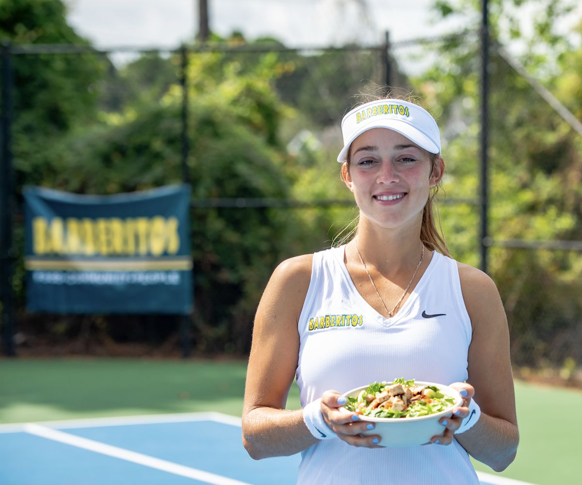 Professional Tennis Player Kat Jokic 'Serves' as Barberitos New Healthy, Lifestyle Menu Spokesperson