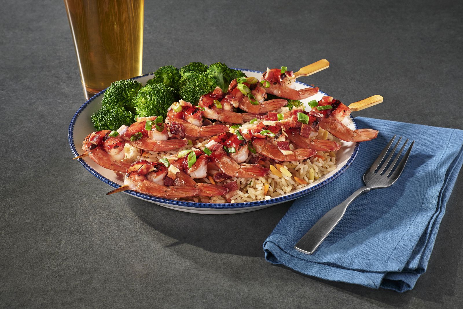 Red Lobster BBQ Bacon Grilled Shrimp