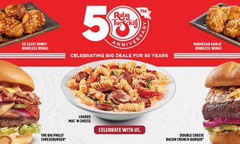 Ruby Tuesday Celebrates 50th Anniversary with Big New Flavors