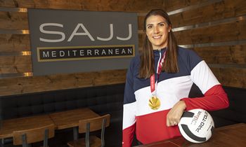 SAJJ Mediterranean Aces Partnership With USA Paralympic MVP and Gold Medalist Katie Holloway
