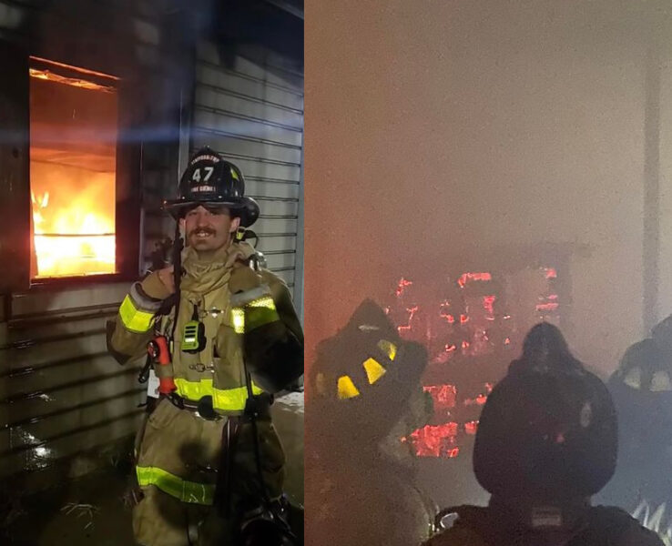 Stafford firefighters stay hot with live burn training in toms river Stafford firefighters stay hot with live burn training in toms river