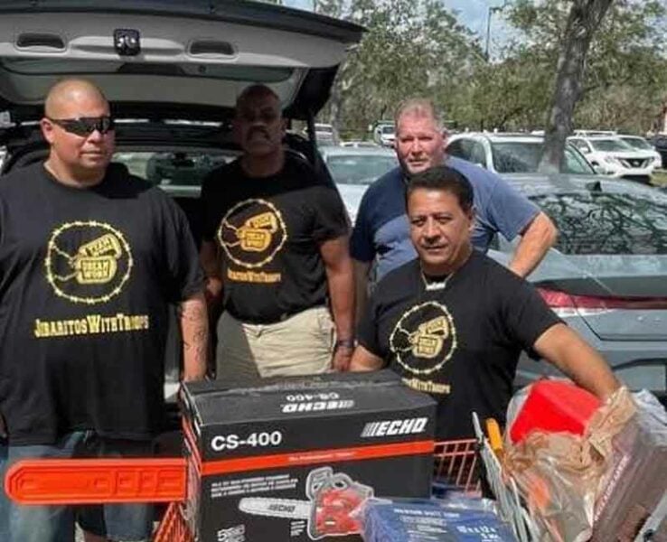 Suffolk County police officers travel to Florida Puerto Rico to Help Hurricane Victims