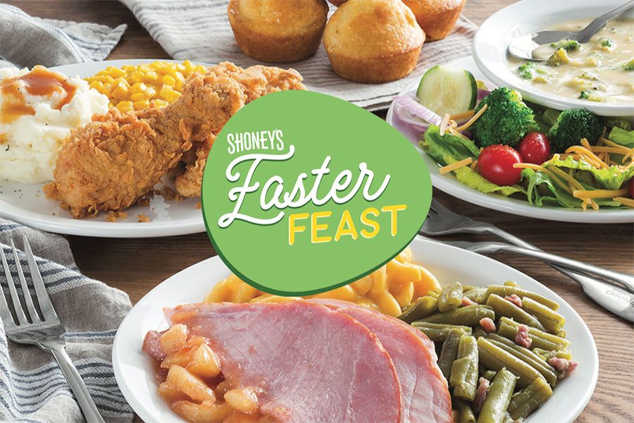 Shoney's Invites America to Enjoy Its Easter Feast Fresh Food Bar on April 4 Featuring Holiday-Themed Delicious Choices