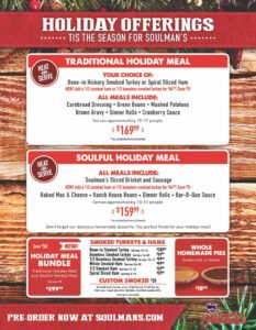 Soulman’s bar-b-que helps bring the holidays home for north texans
