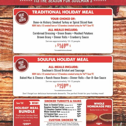 Soulman’s bar-b-que helps bring the holidays home for north texans - photo licensed by shore news network.