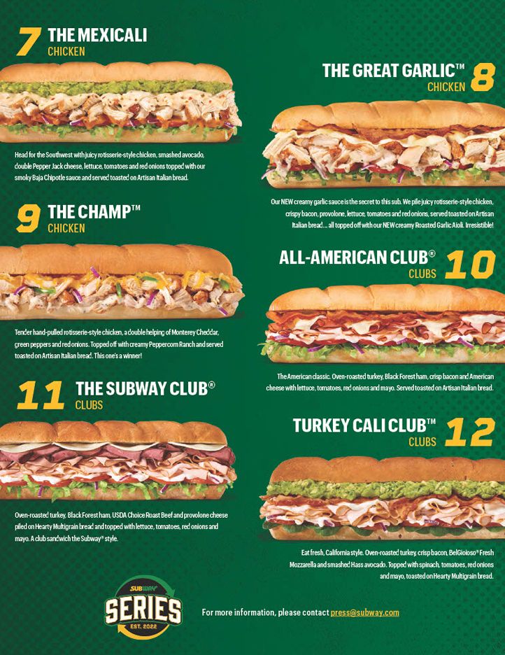 Subway Announces a Whole New Way to Subway