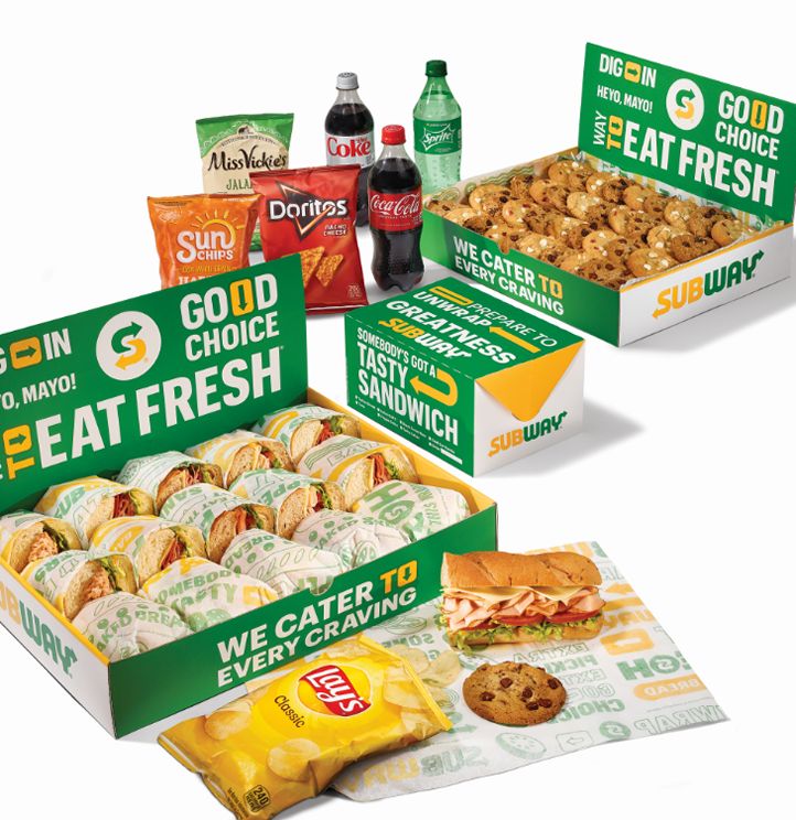 Subway Debuts Refreshed Catering Program
